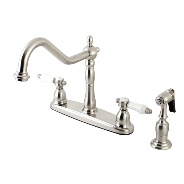 Bel-Air Centerset Kitchen Faucet, Brushed Nickel